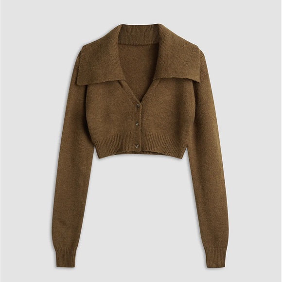 Commense Sweaters - Cropped Cardigan Sweater